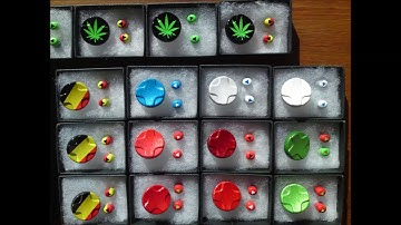 Custom Airbrush Painted Xbox Controller D Pads and Start/Back Buttons ( NEW designs )