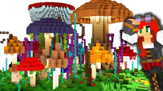 Epic Transformation: From Starter Base to Alice in Wonderland in Minecraft 1.19