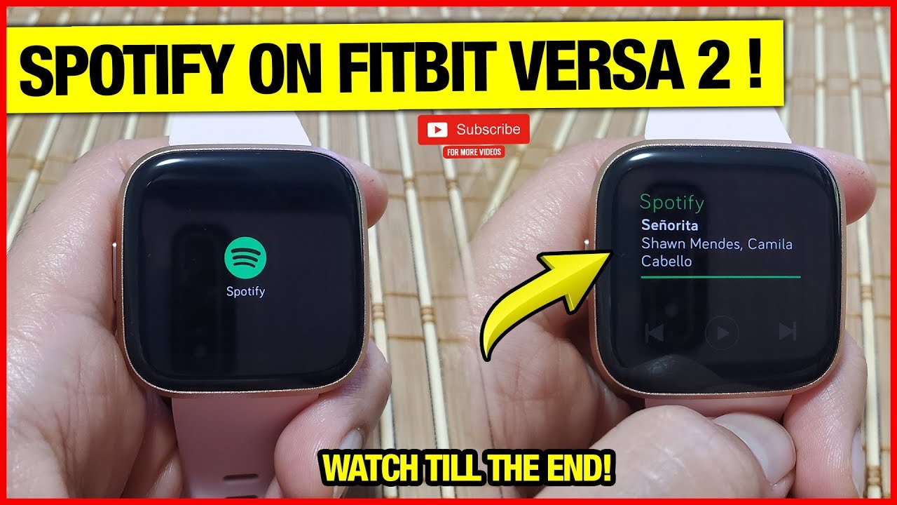 Spotify On Fitbit Sense, Versa 3 \u0026 2 