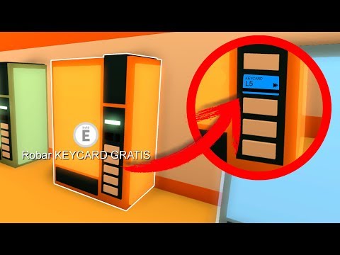 Roba La Maquina Expendedora Y Consigue La Keycard En - error code 701 roblox