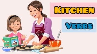 30+ Kitchen verbs | Cooking verb | English verbs | English lesson