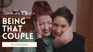 being THAT couple for 2 minutes \/\/ Jessica and Claudia Kellgren-Fozard \/\/ fanmade compilation [CC]