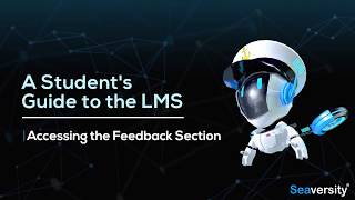 Seaversity eLearning - Accesing the Feedback Section