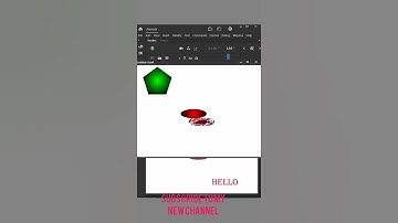 simple shape n text tween in animate cc#shorts
