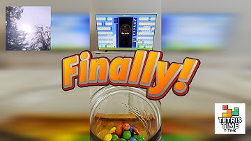 T-Time | Cloudy Day Tetris 99 with Mario Skin and Finally!