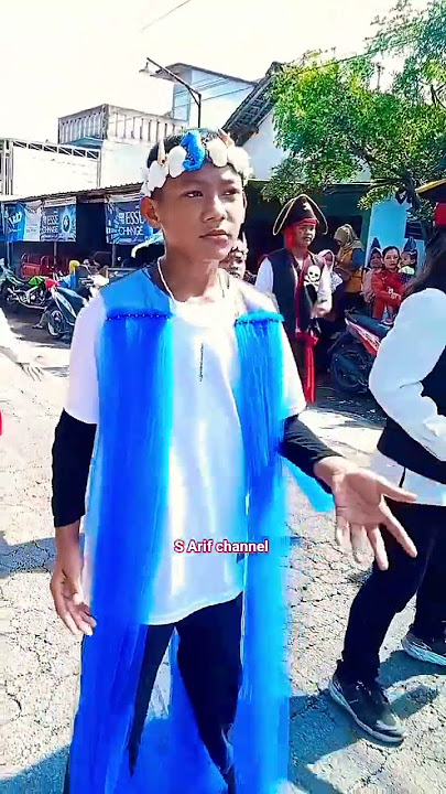 mas ganteng selendang biru goyang happy #shorts #beranda #dance #dj #fyp #viral #djremix #2025