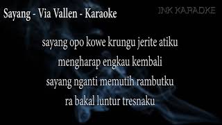 Sayang - Via Vallen - Karaoke [LMC Remix]