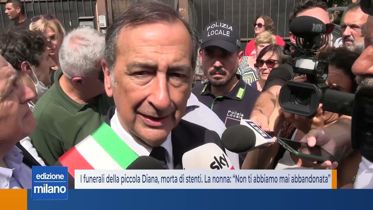 I funerali della piccola Diana, morta di stenti. La nonna: “Non ti abbiamo mai abbandonata”