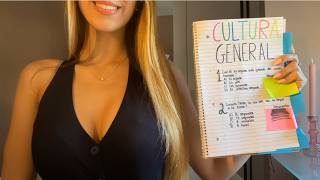 test de cultura general (asmr en español 🇪🇸)