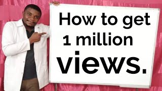 How to gain 1 million views in just 3 days on YouTube | Very Secret Tips.