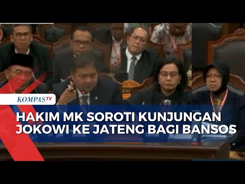 Jawab Hakim MK Soal Bansos, Airlangga: Tak Ada Ekstra Program Terkait Pemilu!