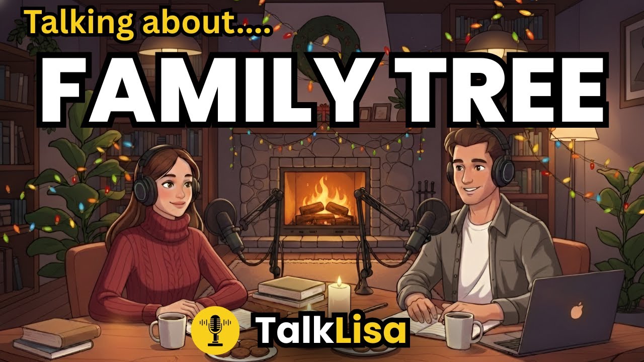 How to Talk About Your Family Tree in English | English Podcast for Speaking Fluency