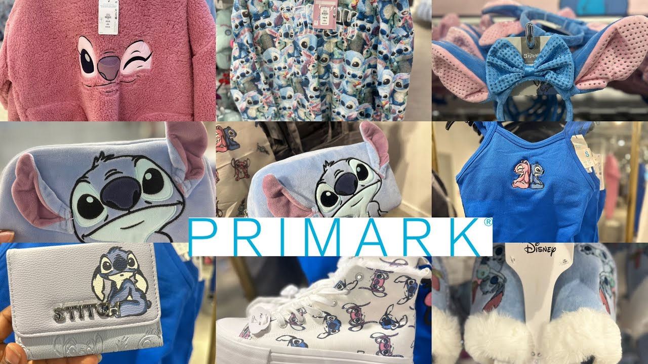 I found this Stitch merch at Primark! I need it all for our next Disney  trip!💙 #disneystyle #stitch 