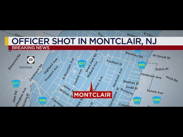 Montclair Police Officer Shot Officials