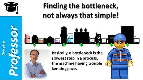 Finding the bottleneck, not always that simple!