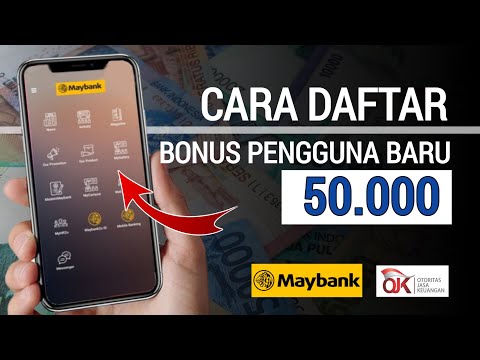 Cara Buka Rekening MayBank || Bonus Pengguna Baru M2U by MayBank || Event Maybank