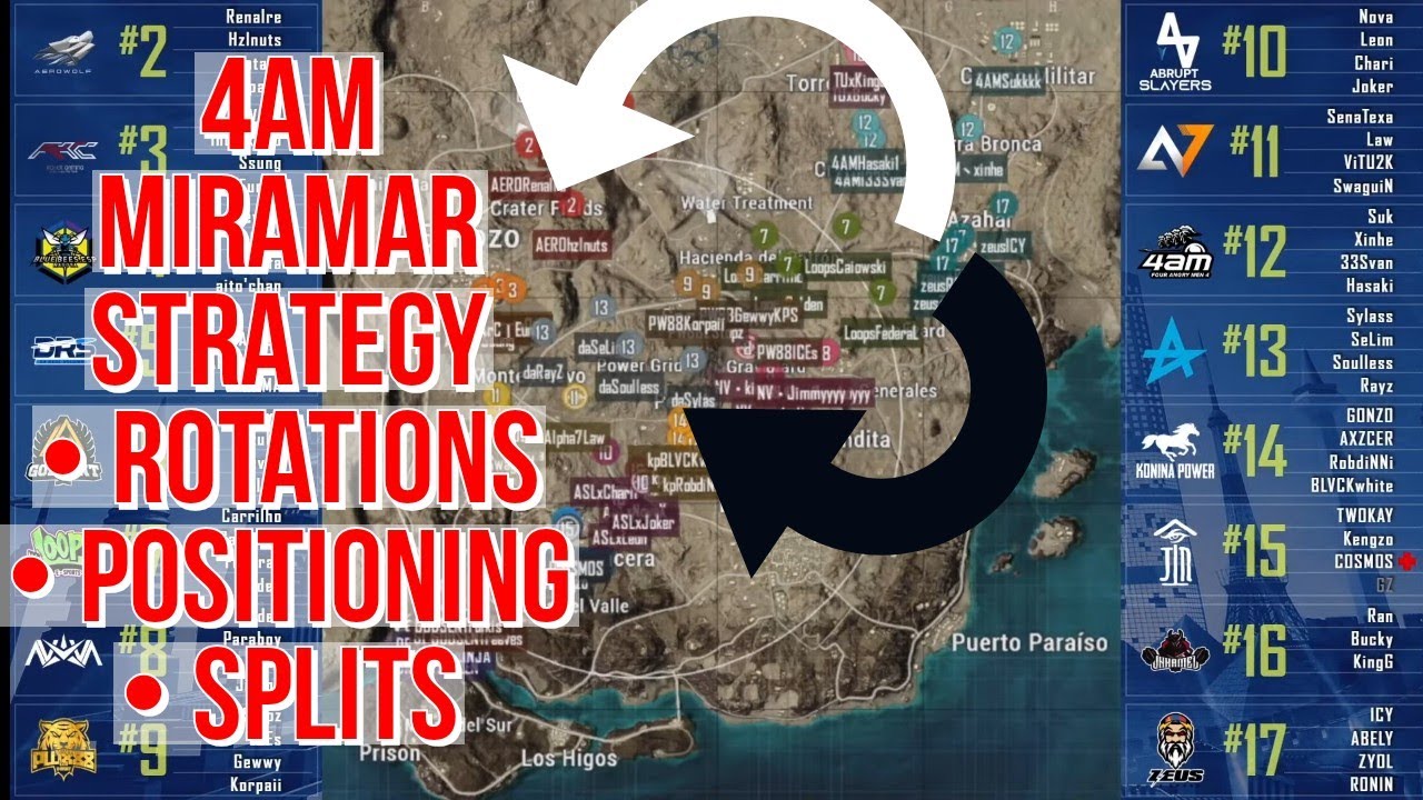 4AM EXPOSED | 4AM MIRAMAR STRATEGY | 4AM SPLITS, ROTATIONS AND ...