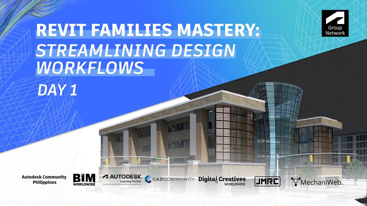 Revit Families Mastery: Streamlining Design Workflows Day 1 - YouTube