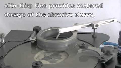 Geological Thin Section Lapping & Polishing Machine (series 3) - New for 2014