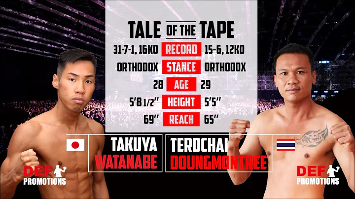 DEF Fight Night 15 - Bout 9 - Takuya WATANABE vs T...