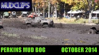 Perkins Mud Bog - Step A Side Chevy Plays In The Mud