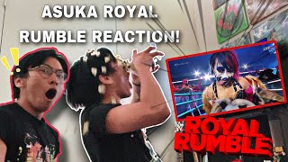 ASUKA ROYAL RUMBLE RETURN REACTION (THE BEST)