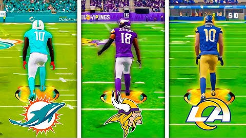 ONE Touchdown With EVERY Wide Receiver In Madden 23!