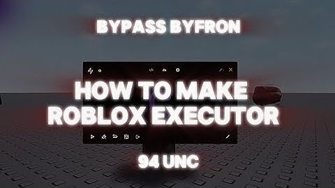 [🤯] HOW TO MAKE A ROBLOX EXECUTOR ADVANCED UI [🥶] [MONACO] [LEVEL 4 API] [BYFRON DESTROYER]