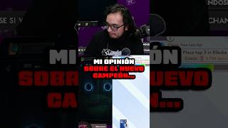 Mi opinión sobre Zaahen, el nuevo campeón