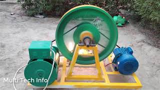 How to Make 15 kw 230 Volt Flywheel Free Energy Generator