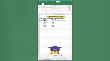 Multiply Formula in Excel