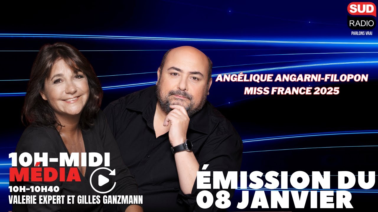 Miss France 2025 est l'invitée Média du 8 janvier 2025
