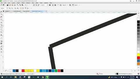 CorelDraw Tips & Tricks Thick lines into thin lines to help in this case Part 2