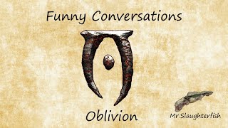 Oblivion Funny/Stupid NPC Conversations Compilation | With Subtitles