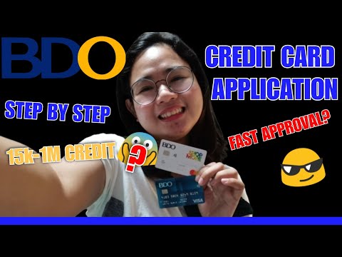 BDO CREDIT CARD APPLICATION STEP BY STEP PROCESS | REQUIREMENTS