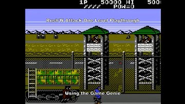 Rush’N Attack One Level Playthrough using the Nes