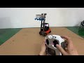 WHEELFUN 1/14 RC油圧フォークリフトモデルメタルRCホイールトランスファー建設車両モデルサウンドライトI6Sラジオコントローラー。TH23692