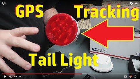 Anytrek GPS Tracking Tail lights.Unboxing.....