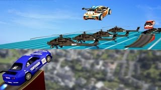 Mid Air Ramp Car Stunts 3D Android Game FHD screenshot 1