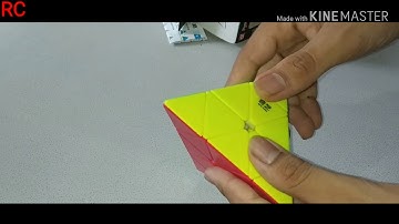 Unboxing Mofang ge Qiyi Qiming Pyraminx || Pyraminx Unboxing || Amazon.in