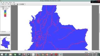 tutorial ilwis creando el mapa de amenaza 3