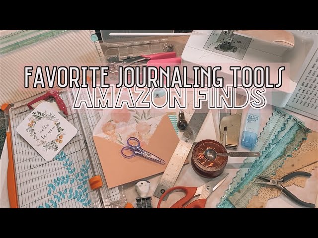 My favorite TOOLS for journaling & crafts /  Faves 