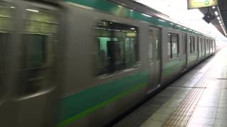常磐線E231系0番台マト127編成試運転北千住通過