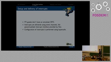 Towards a HVM-like Dom0 for Xen reducing the OS burden while taking advantage of new hardware featu…