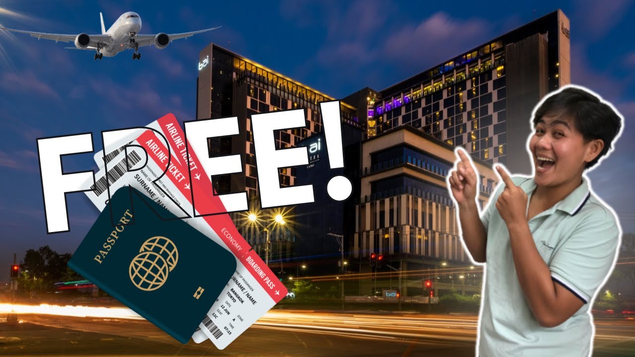 Libre Roundtrip Ticket Ug 24hours Stay Sa Luxurious Hotel #philippines #cebucity #baihotel