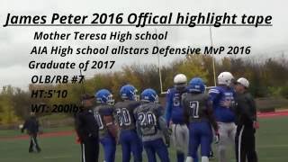 James Peter 2016 Official Highlight Tape - High school All star Game MvP 2 years in a row
