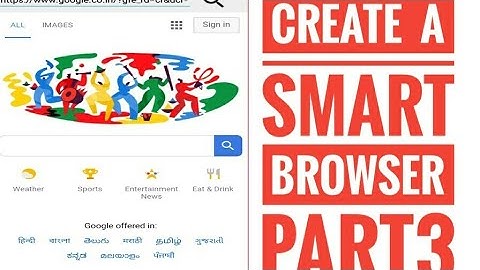 Create Smart Browser using Sketchware  Part 3