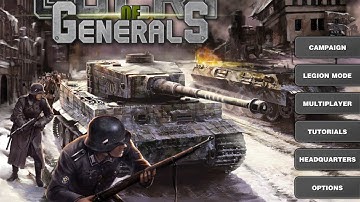 Glory of Generals walkthrough - Western Front (Axis): Operation Sealion