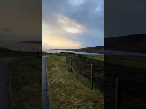 Wanderlust #vlog #nature #shortvideo #hiking #lake #jaishreeram #scotland #lerwick #viral