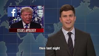 Weekend Update Colin Jost and Michael Che *SLIGHTLY POLITICAL*  Joke Swaps
